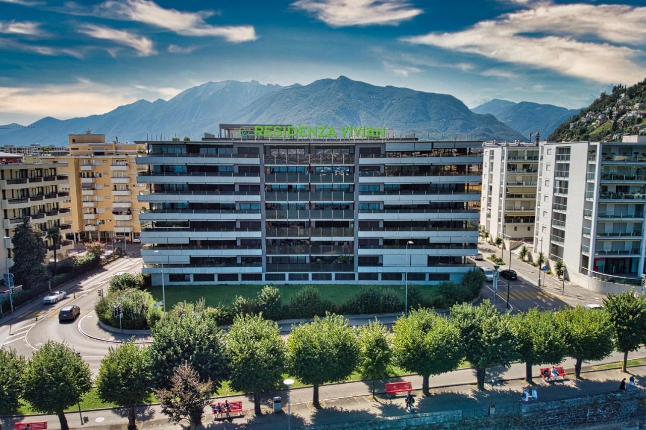 Residenza Vivian Deluxe Apartments Locarno Kültér fotó